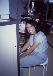 Patricia E. Bath at the Laser Medical Center of West Berlin, 1986
