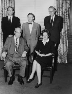 Leona Baumgartner with the New York Board of Health, 1960