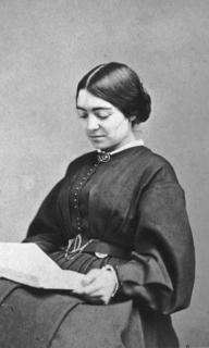 Mary Putnam as a medical student, early 1860s