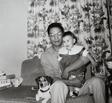 Lori Arviso Alvord at age 1 with her father, Robert Cupp, ca. 1959 