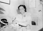 May Edward Chinn in her second office on Edgecombe Avenue, 1935