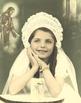Catherine DeAngelis at her first communion, 1947