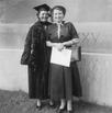 Lissy Jarvik with her mother, ca. 1954