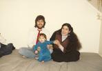 Perri Klass with her son Orlando and her husband Larry during medical school, 1985