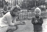Marianne J. Legato and her daughter Christiana, 1972