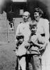 Dorothy Reed Mendenhall with her husband Charles and their two sons, ca. 1918